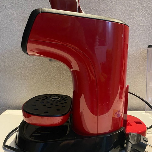 Bosch Tassimo MyWay 2 coffee machine used, red TAS6503