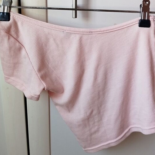 One Sleeve Shirt Pink Size S Like New