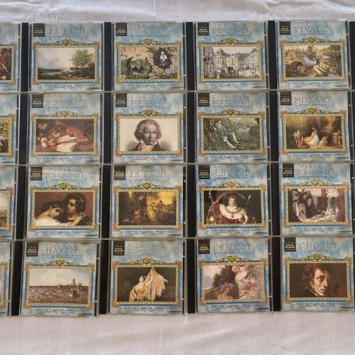 Classical music CD collection new, pack of 32