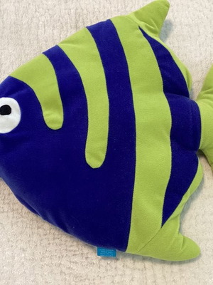 Large plush fish like new