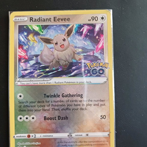 Radiant Eevee Pokemon Go card new - 19,99 - Vendora.cy Radiant Eevee Pokemon Go card new - 19,99 - Vendora.cy