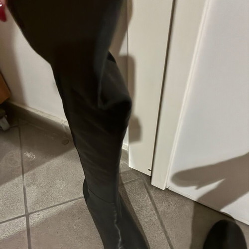 Kennel & Schmenger Leather Over-the-Knee Boots used, size 40, black