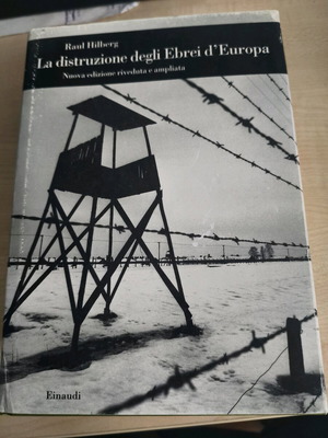 Italian book La distruzione degli ebrei d'Europa like new