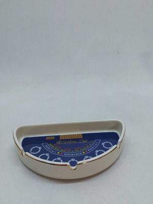 Appolonia club ashtray used 3x16x8.5cm
