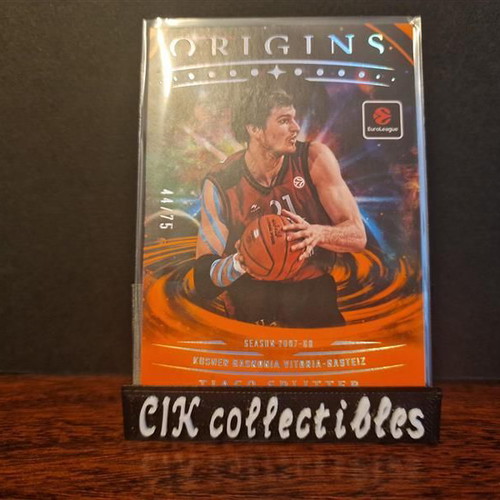 Euroleague Panini Origins Baskonia Tiago Splitter card new