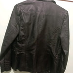 Faux leather jacket used, size 36