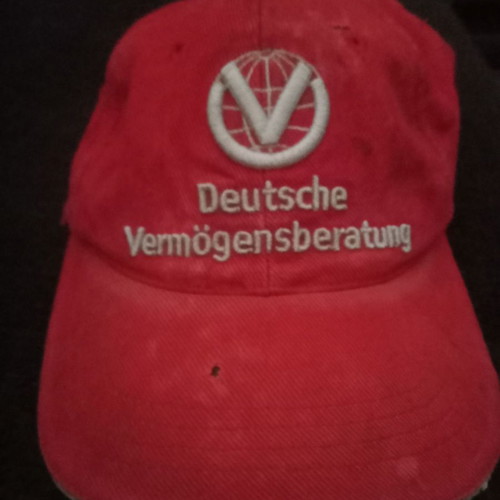 Ferrari Schumacher cap used, authentic