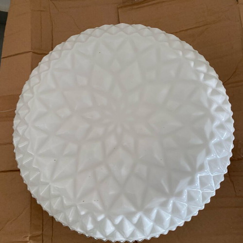 IKEA VANADIN ceiling light vintage white glass like new