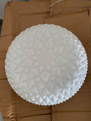 IKEA VANADIN ceiling light vintage white glass like new