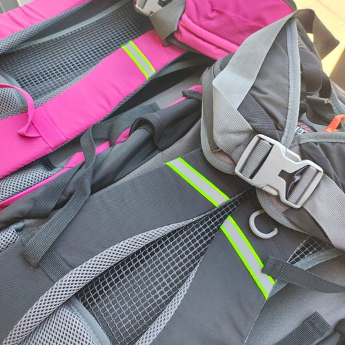 Colorlife Serpent 45 hiking backpack new, black and pink