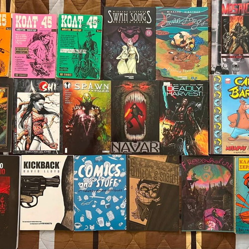 Summer comic lot of 61 comics and graphic novels, new