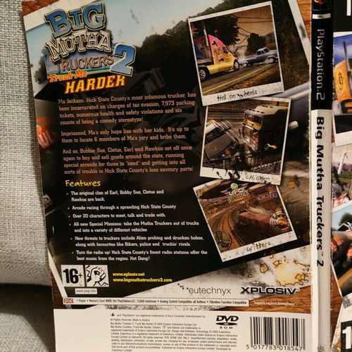 Big Mutha Truckers 2 PS2 used, very good condition