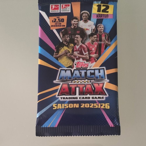 Topps Match Attax Bundesliga 25-26 φακελάκι καινούργιο