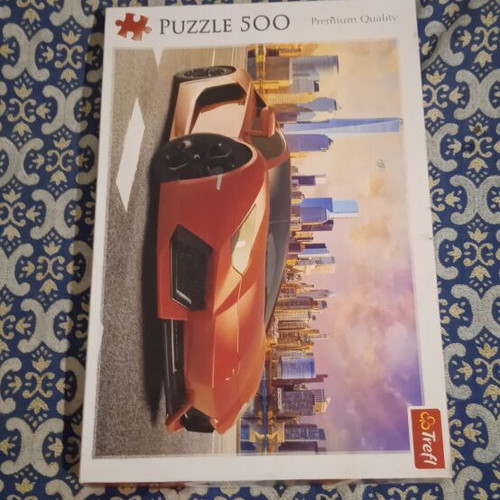 Puzzle 500 pieces used