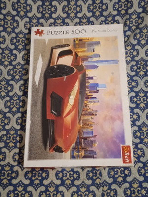 Puzzle 500 pieces used