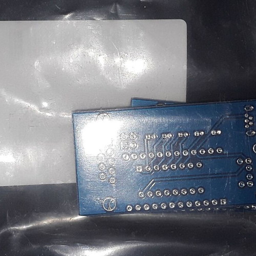 PCBs PS2-Serial Rev 0.6 new, pack of 5 blue