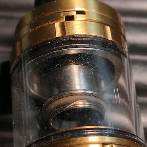 Smok RTA atomizer brass gold used