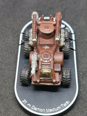Mechwarrior Demon Medium Tank #058 like new, green