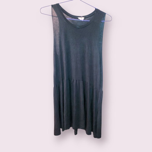 Zara TRF dress used, striped, comfy sleeveless, size M