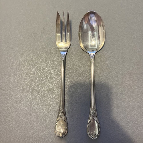 Christofle Silver-Plated Cutlery Set like new, 62 pieces