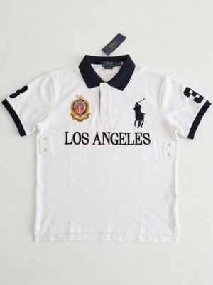 Polo Ralph Lauren white polo shirt, size M