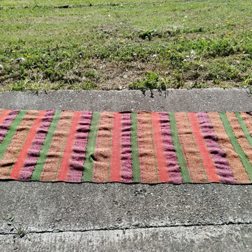 Vintage woven runner 1.96x0.60