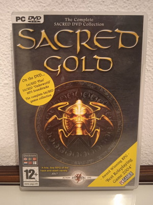 Sacred Gold PC game like new with map