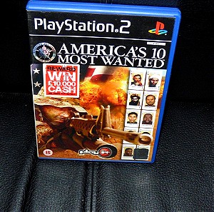 America's 10 Most Wanted PLAYSTATION 2 COMPLETE