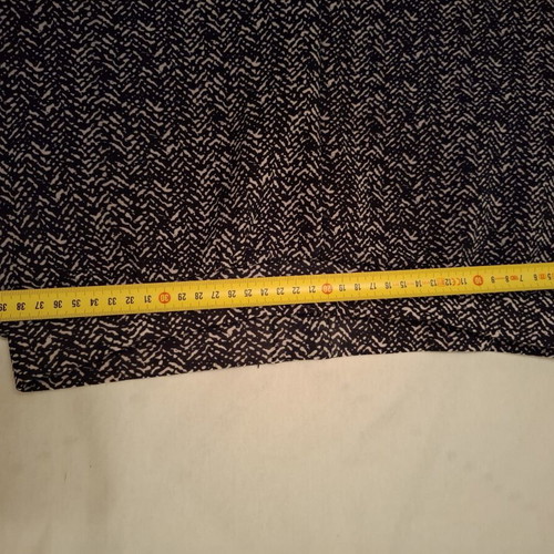 Leggings black and white like new, viscose with inner lining, XL-XXL