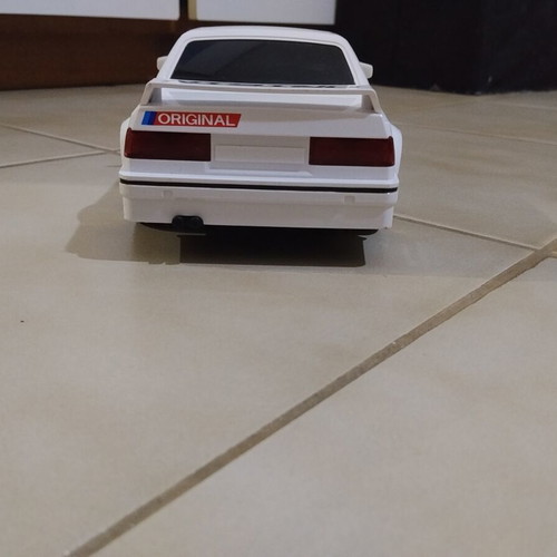 Electric toy car with drift and on-road wheels