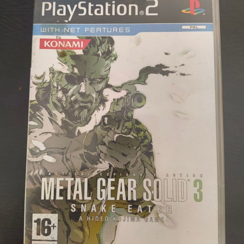 Metal Gear Solid 3 Snake Eater PS2 used action game