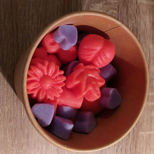 Wax melts πασχαλινά, 2 πακέτα 80 τεμάχια, άρωμα Kenzo flower