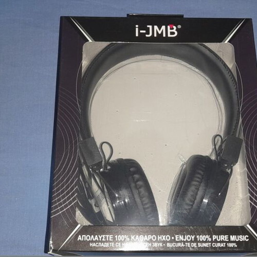 Headphones for MP3 black new, 1.20m cable length