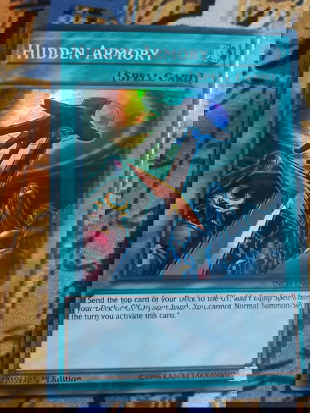 Hidden Armory (Super Rare, Yugioh)