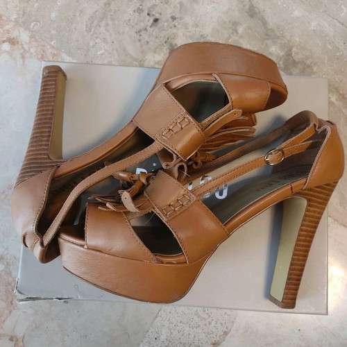Bibi Lou leather sandals used No.40 brown