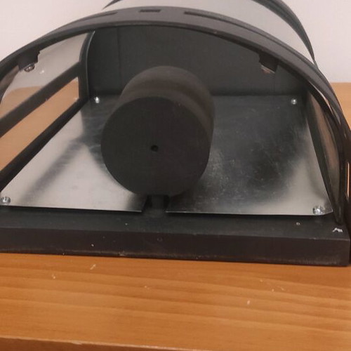 Charcoal wall lantern