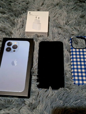 iPhone 13 Pro 128GB μεταχειρισμένο, μπλε Sierra Blue, Dual SIM