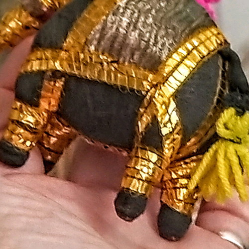 Indian elephant like new for luck