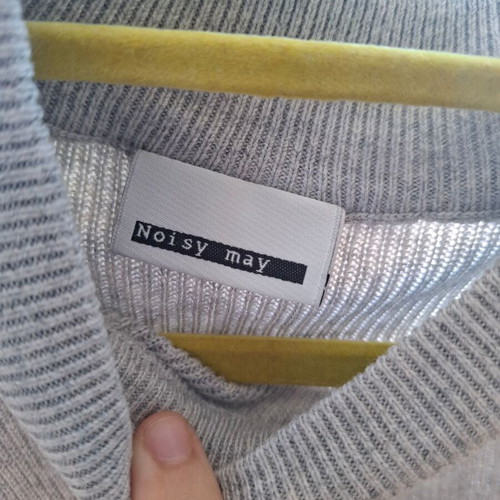 Noisy May dress lightly used, grey, size L
