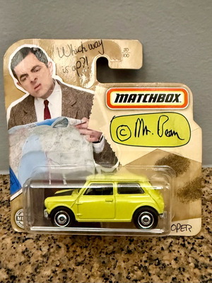 Mr. Bean Matchbox Chase toy car new sealed