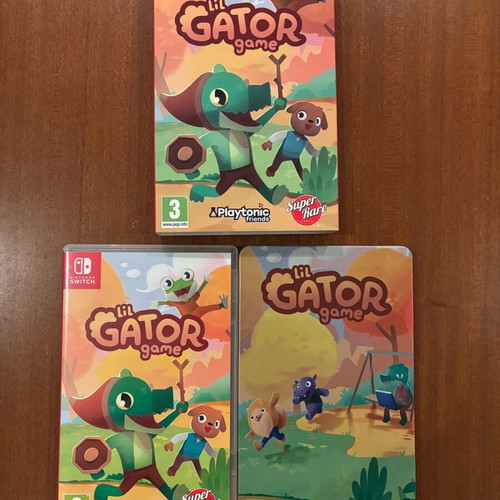 Lil Gator Game Nintendo Switch Steelbook Edition like new, complete