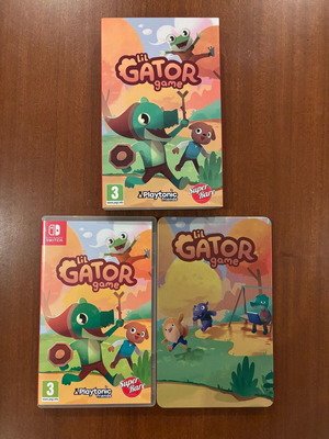 Lil Gator Game Nintendo Switch Steelbook Edition like new, complete