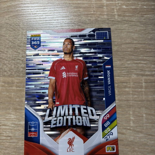 Virgil Van Dijk XL Limited Edition Sticker