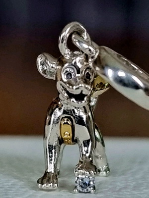 Pandora s925Ale Disney Simba γούρι σαν καινούργιο