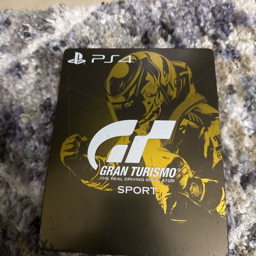 Gran Turismo Sport used steelbook with game for PS4