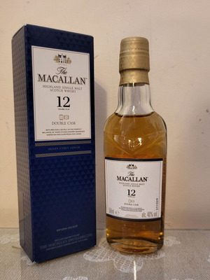 Macallan 12yo Double Cask whisky miniature new