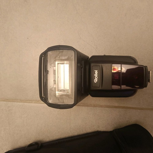 Flash Rollei Unit 56 like new, compatible with Canon and Nikon