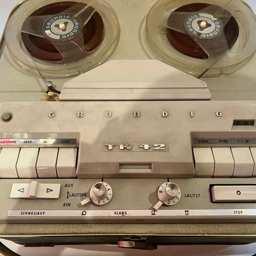 Grundig TK42 Tape Recorder used, needs repair