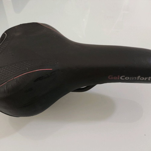 Bicycle saddle used with slight wear