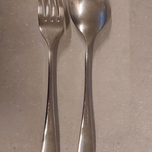Cutlery set stainless steel vintage pack of 44 pieces